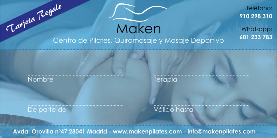 Tarjeta Regalo Maken